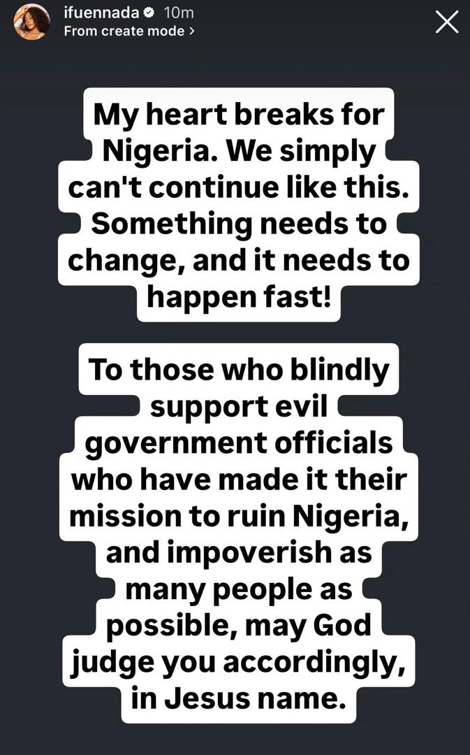 Beyond posting on social media, what actions can we take to ensure there are meaningful changes that permanently curb kidnapping?- BBNaija star, Ifuennada asks